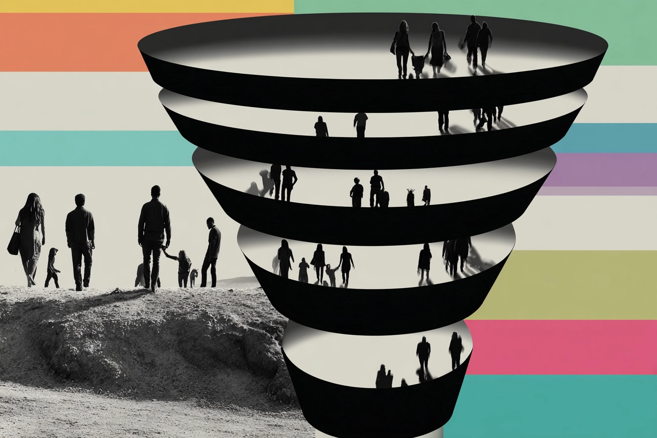 le varie fasi del Funnel sono come passare da un livello ad un altro